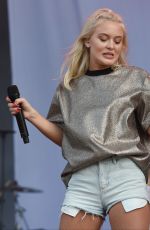 ZARA LARSSON at V Festival at Hylands Park in Chelmsford 08/20/2016