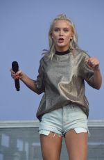 ZARA LARSSON at V Festival at Hylands Park in Chelmsford 08/20/2016