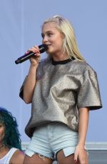 ZARA LARSSON at V Festival at Hylands Park in Chelmsford 08/20/2016