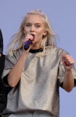 ZARA LARSSON at V Festival at Hylands Park in Chelmsford 08/20/2016