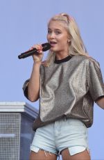 ZARA LARSSON at V Festival at Hylands Park in Chelmsford 08/20/2016