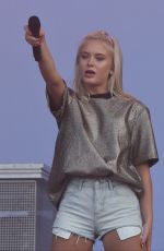 ZARA LARSSON at V Festival at Hylands Park in Chelmsford 08/20/2016