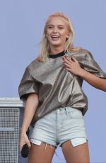ZARA LARSSON at V Festival at Hylands Park in Chelmsford 08/20/2016