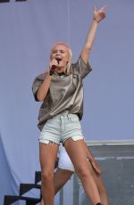 ZARA LARSSON at V Festival at Hylands Park in Chelmsford 08/20/2016