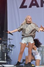 ZARA LARSSON at V Festival at Hylands Park in Chelmsford 08/20/2016