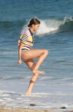 ZENDAYA COLEMAN on the Set of a Music Video on the Beach in Santa Monica 08/01/2016