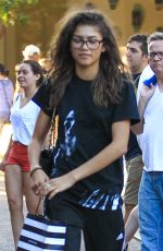 ZENDAYA COLEMAN Out Shopping at Grove in Los Angeles 08/12/2016