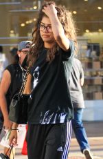 ZENDAYA COLEMAN Out Shopping at Grove in Los Angeles 08/12/2016