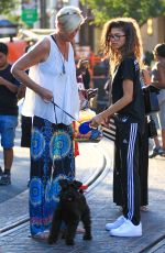 ZENDAYA COLEMAN Out Shopping at Grove in Los Angeles 08/12/2016