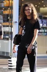 ZENDAYA COLEMAN Out Shopping at Grove in Los Angeles 08/12/2016