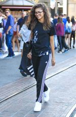 ZENDAYA COLEMAN Out Shopping at Grove in Los Angeles 08/12/2016