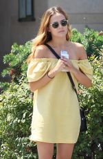 ZOEY DEUSTCH Leaves a Nail Salon in Beverly Hills 08/24/2016