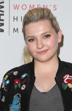 ABIGAIL BRESLIN at 5th Annual Women Making History Brunch in Beverly Hills 09/17/2016