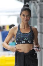ADRIANA LIMA Leaves a Gym in New York 09/06/2016