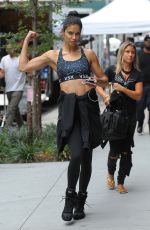 ADRIANA LIMA Leaves a Gym in New York 09/06/2016
