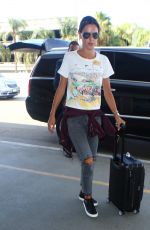 ALESSANDRA AMBROSIO Arrives at LAX Airport in Los Angeles 09/26/2016