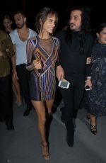 ALESSANDRA AMBROSIO at Balmain Aftershow Party in Paris 09/29/2016