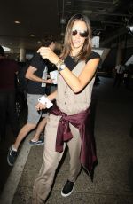 ALESSANDRA AMBROSIO at LAX Airport in Los Angeles 09/23/2016