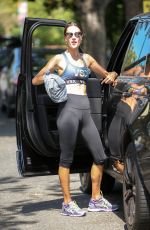 ALESSANDRA AMBROSIO Leaves a Dance Class in Santa Monica 09/08/2016