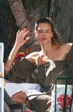 ALESSANDRA MABROSIO Out for Lunch in West Hollywood 09/01/2016