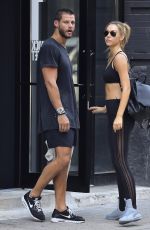 ALEXIS REN in Tights Out in New York 09/13/2016