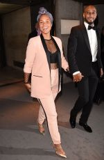 ALICIA KEYS at Tom Ford Fashion Show at New York Fashion Week 09/07/2016