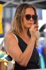 ALICIA SILVERSTONE Shopping at Farmer
