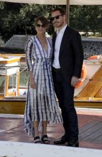 ALICIA VIKANDER and Michael Fassbender Arrives at Hotel Excelsior in Venice 09/01/2016