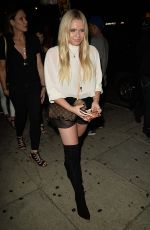 ALLI SIMPSON Night Out in West Hollywood 09/02/2016