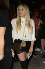 ALLI SIMPSON Night Out in West Hollywood 09/02/2016
