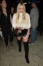 ALLI SIMPSON Night Out in West Hollywood 09/02/2016