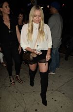 ALLI SIMPSON Night Out in West Hollywood 09/02/2016