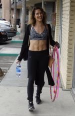 ALLISON HOLKER Arrives at Dancing With the Stars Practice in Los Angeles 09/04/2016