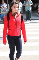 ALY RAISMAN at LAX Airport in Los Angeles 08/30/2016