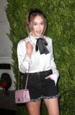 ALYCIA DEBNAM-CAREY at Chanel Fine Jewelry Dinner at Bergdorf Goodman in New York 09/06/2016