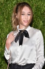 ALYCIA DEBNAM-CAREY at Chanel Fine Jewelry Dinner at Bergdorf Goodman in New York 09/06/2016