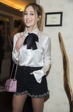ALYCIA DEBNAM-CAREY at Chanel Fine Jewelry Dinner at Bergdorf Goodman in New York 09/06/2016