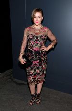ALYSSA MILANO at Marchesa Fashion Show in New York 09/14/2016