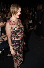 ALYSSA MILANO at Marchesa Fashion Show in New York 09/14/2016