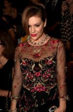 ALYSSA MILANO at Marchesa Fashion Show in New York 09/14/2016