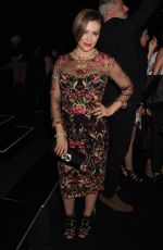 ALYSSA MILANO at Marchesa Fashion Show in New York 09/14/2016