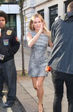 AMANDA HOLDEN at BBC Radio 2 Studios in London 0923/2016