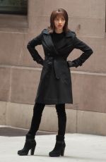 AMANDA SEYFRIED on the Set of 