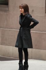 AMANDA SEYFRIED on the Set of 