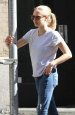 AMANDA SEYFRIED Out and About in New York 09/14/2016