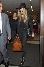 AMBER HEARD at LAX Airport in Los Angeles 08/31/2016