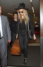 AMBER HEARD at LAX Airport in Los Angeles 08/31/2016