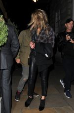 AMBER HEARD Night Out in London 09/19/2016