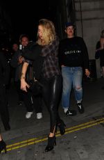 AMBER HEARD Night Out in London 09/19/2016