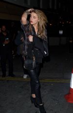 AMBER HEARD Night Out in London 09/19/2016